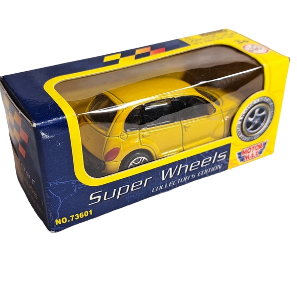 Motor Max Other - Motor Max Super Wheels Yellow Toy‎ Car Editions
